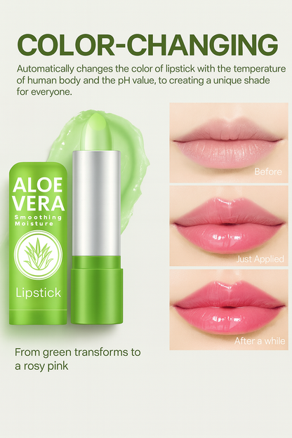 Aloe Glow™ – Hydrating Color-Changing Lip Balm (10 units )
